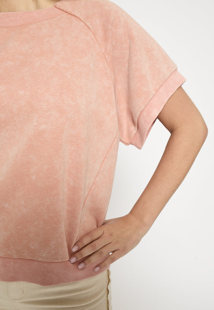 Peppercorn PCNicia Oversized Top Top 651 Cafe Creme