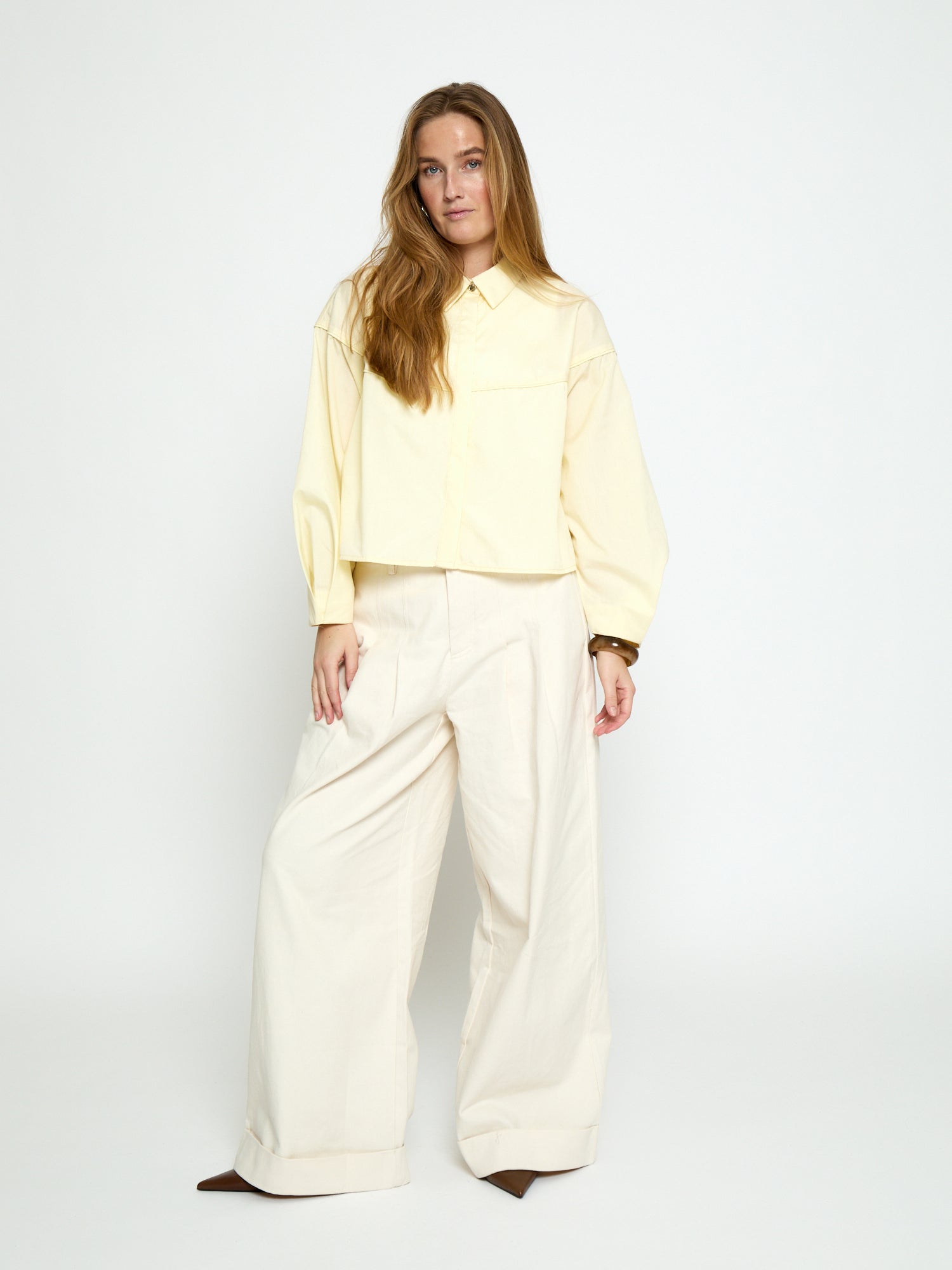 Peppercorn PCNikki Shirt Shirt 1007 Vanilla Custard
