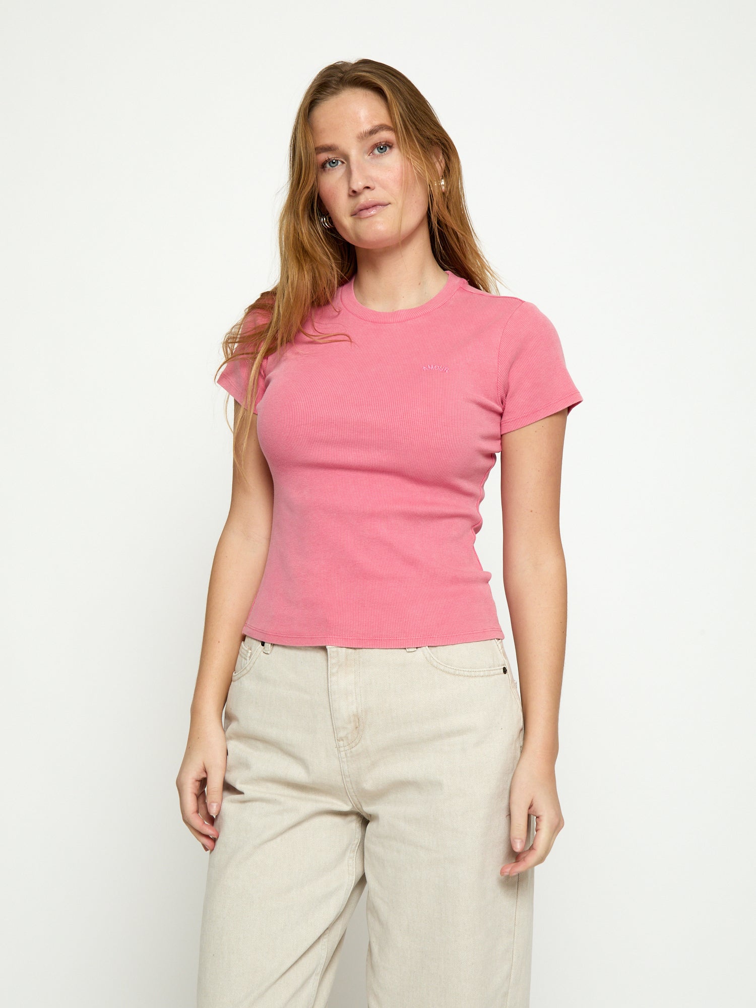 Peppercorn PCNina T-Shirt T-Shirt 6013 Pink Lemonade
