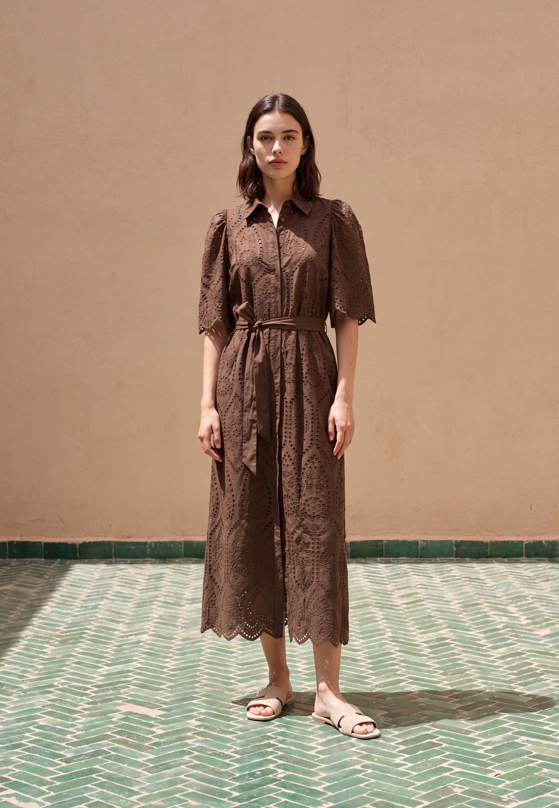Peppercorn PCNoa Dress Dress 5510 Chocolate Brown