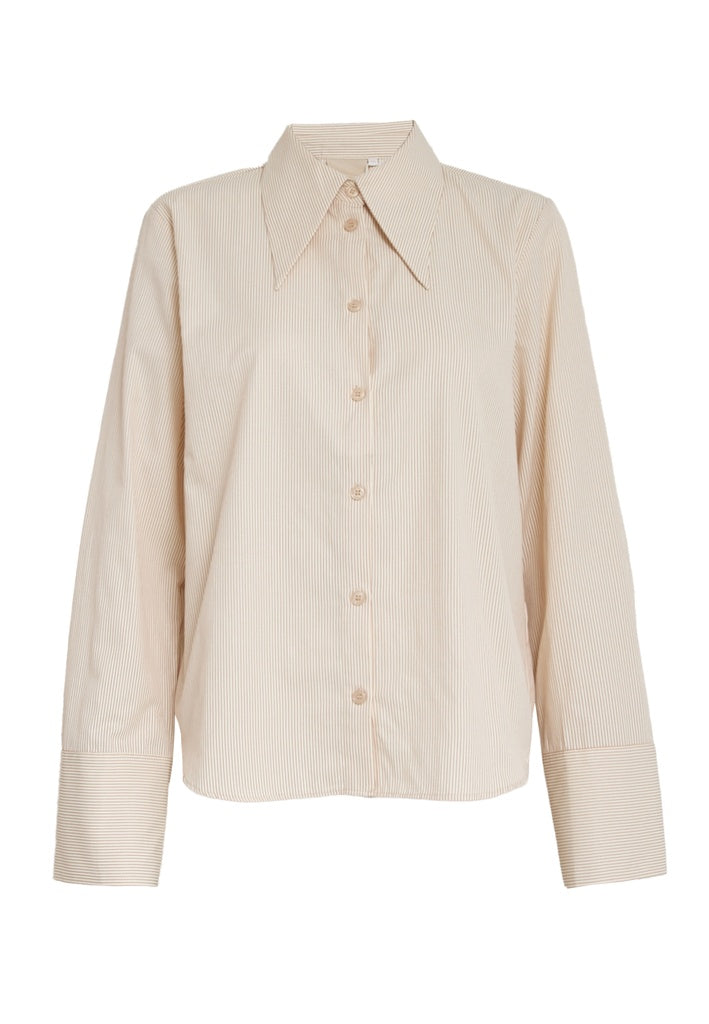 Peppercorn PCNorma Shirt Shirt 1007S VANILLA CUSTARD STRIPE