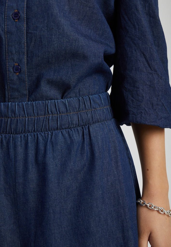 Peppercorn PCNuisa Pant Pant 006 Dark Denim