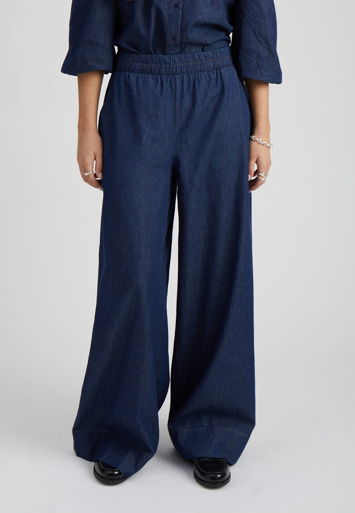 Peppercorn PCNuisa Pant Pant 006 Dark Denim