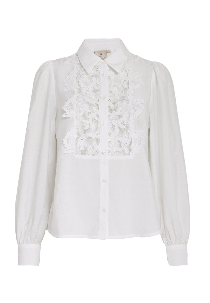 Peppercorn PCNynne Shirt Shirt 0011 Gardenia