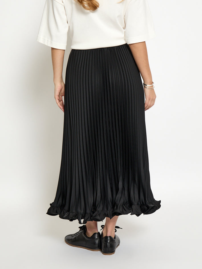 Peppercorn PCOlivia Maxi Skirt Skirt 9000 Black