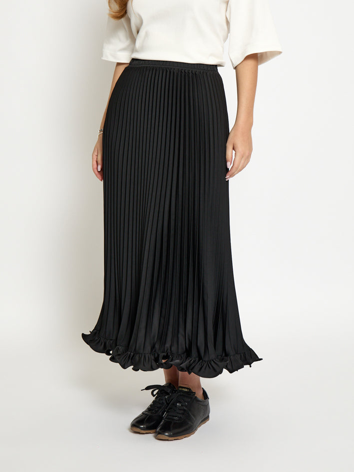 Peppercorn PCOlivia Maxi Skirt Skirt 9000 Black
