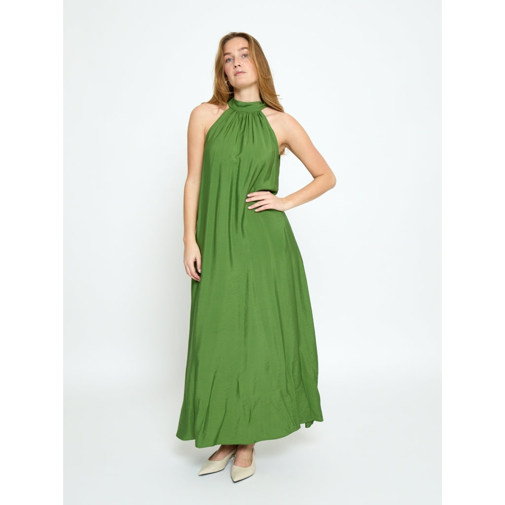 Peppercorn PCOpeya Solid Halterneck Dress Dress 3750 Cactus