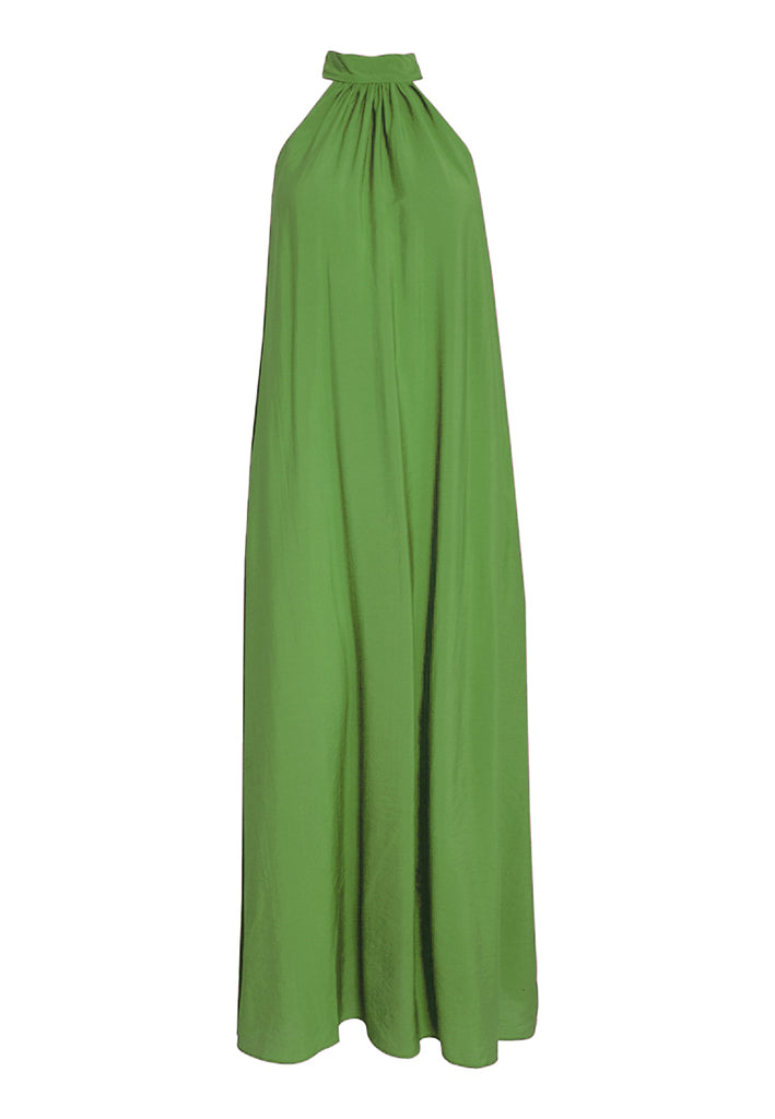 Peppercorn PCOpeya Solid Halterneck Dress Dress 3750 Cactus