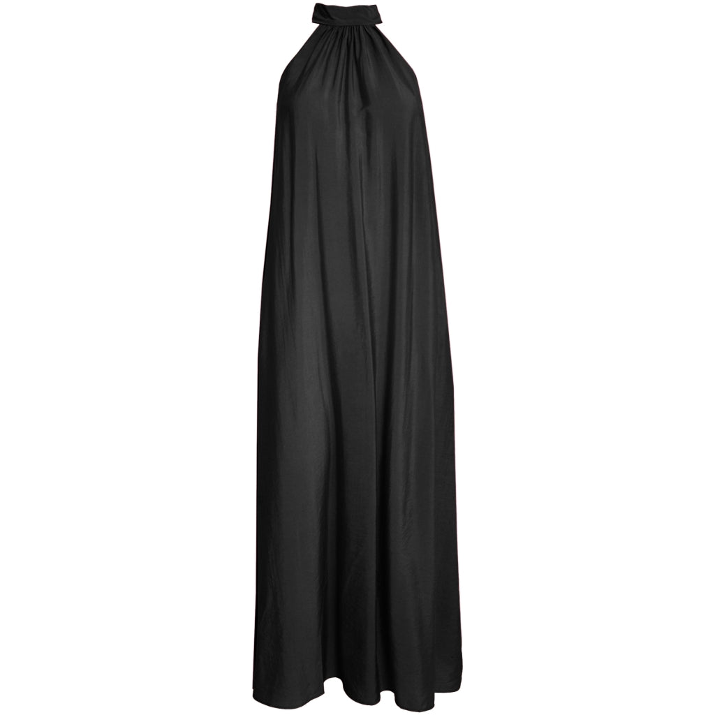 Peppercorn PCOpeya Solid Halterneck Dress Dress 9000 Black