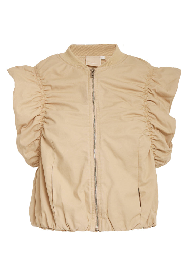 Peppercorn PCOrianna Vest Vest 0273 Warm sand