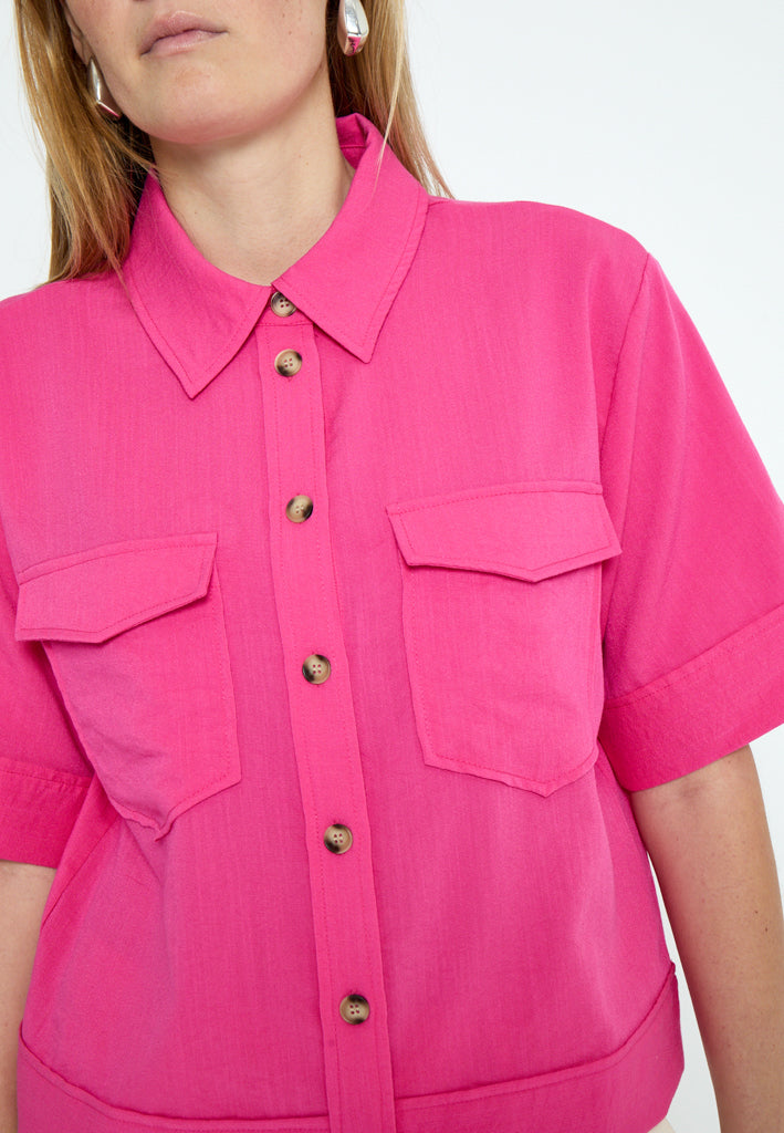 Peppercorn PCOtine Shirt Shirt 7031 Fuchsia Fedora