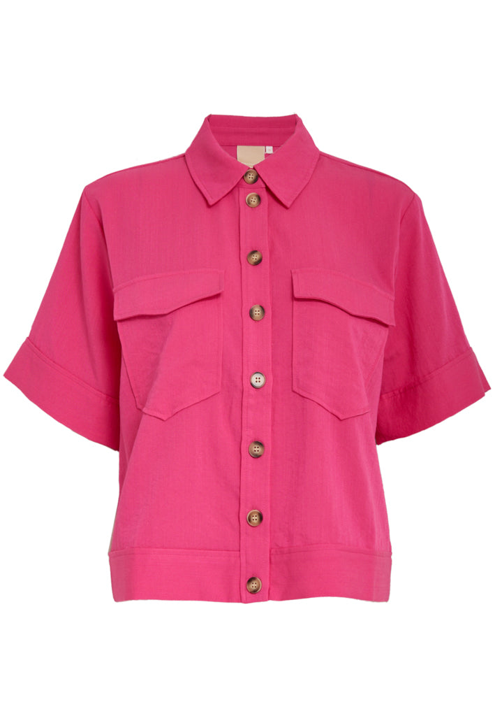 Peppercorn PCOtine Shirt Shirt 7031 Fuchsia Fedora