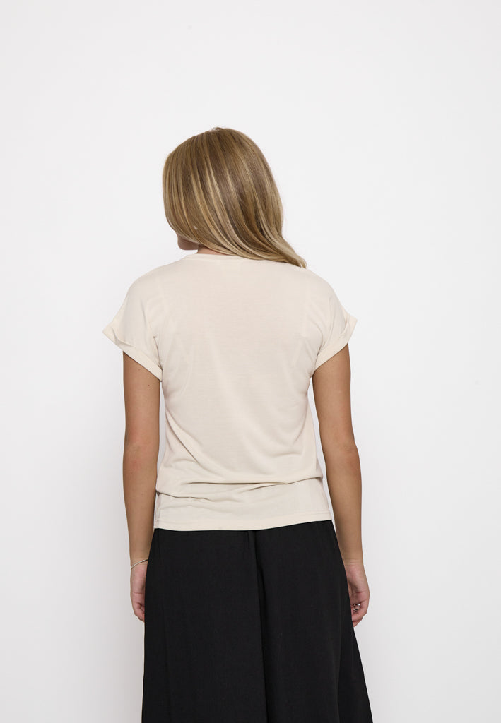 Peppercorn PCPalaya T-shirt Top 0265 Sandshell