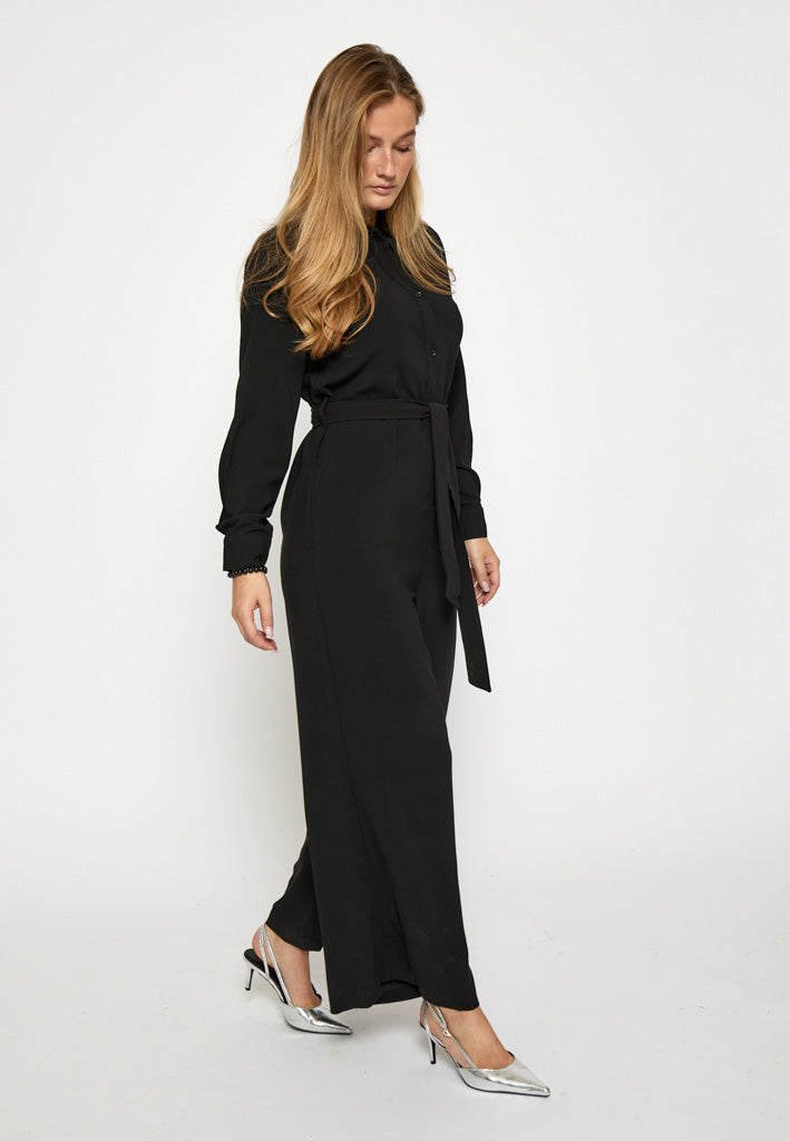 Peppercorn PCPandora Wide Leg Jumpsuit Jumpsuit 9000 Black