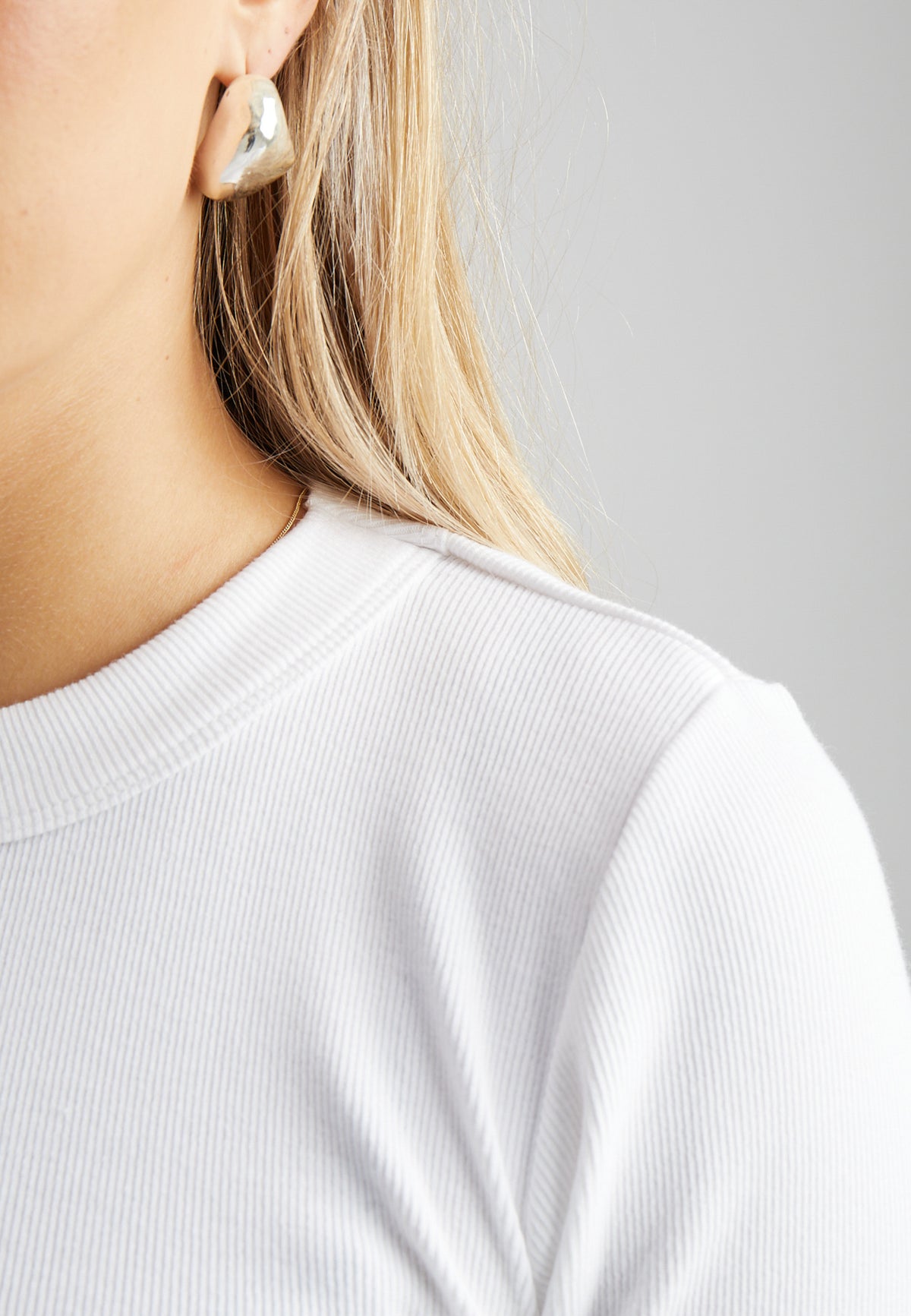 Peppercorn PCPhoebe GOTS Long Sleeve Top Top 0001 White