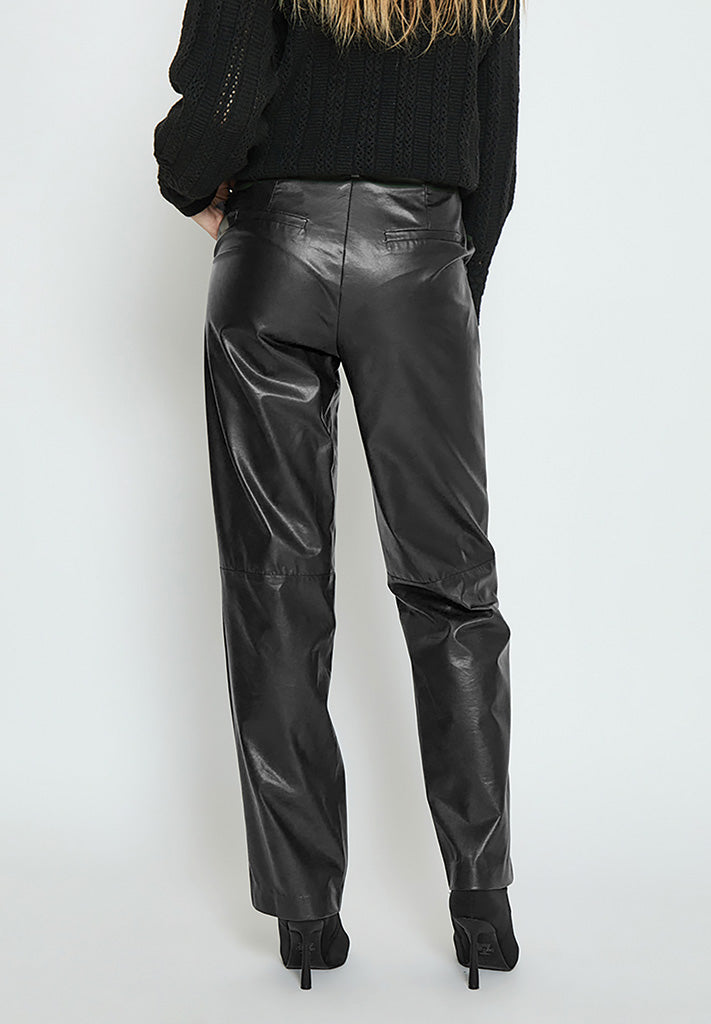 Peppercorn PCPia Flared Pants Pant 9000 Black