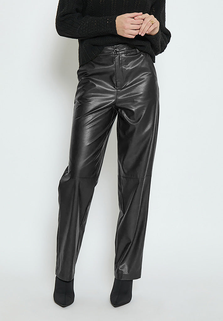 Peppercorn PCPia Flared Pants Pant 9000 Black