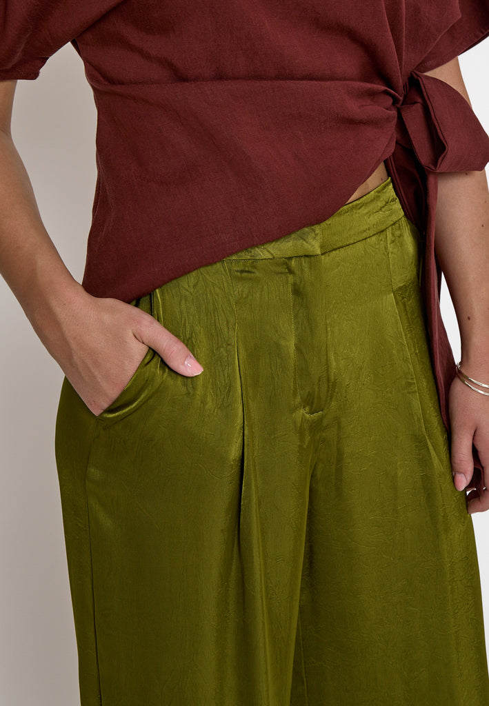 Peppercorn PCRandy Pant Pant 451 Calla Green