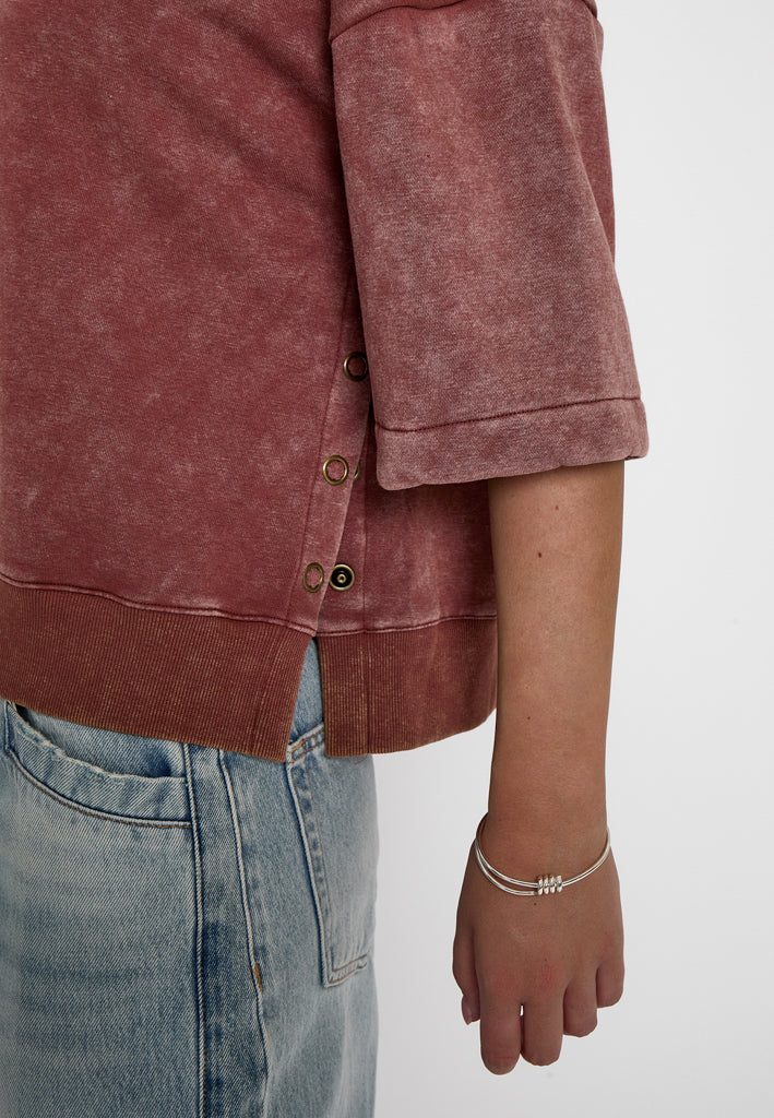 Peppercorn PCRaquel Sweatshirt Sweatshirt 1008 Maroon Red