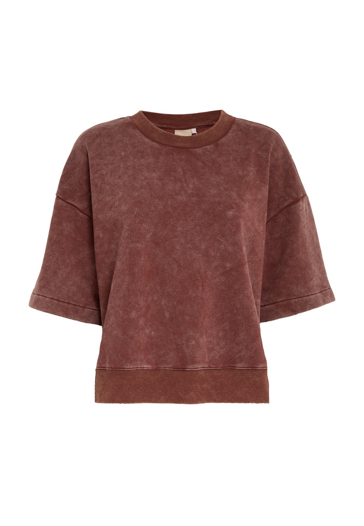 Peppercorn PCRaquel Sweatshirt Sweatshirt 1008 Maroon Red