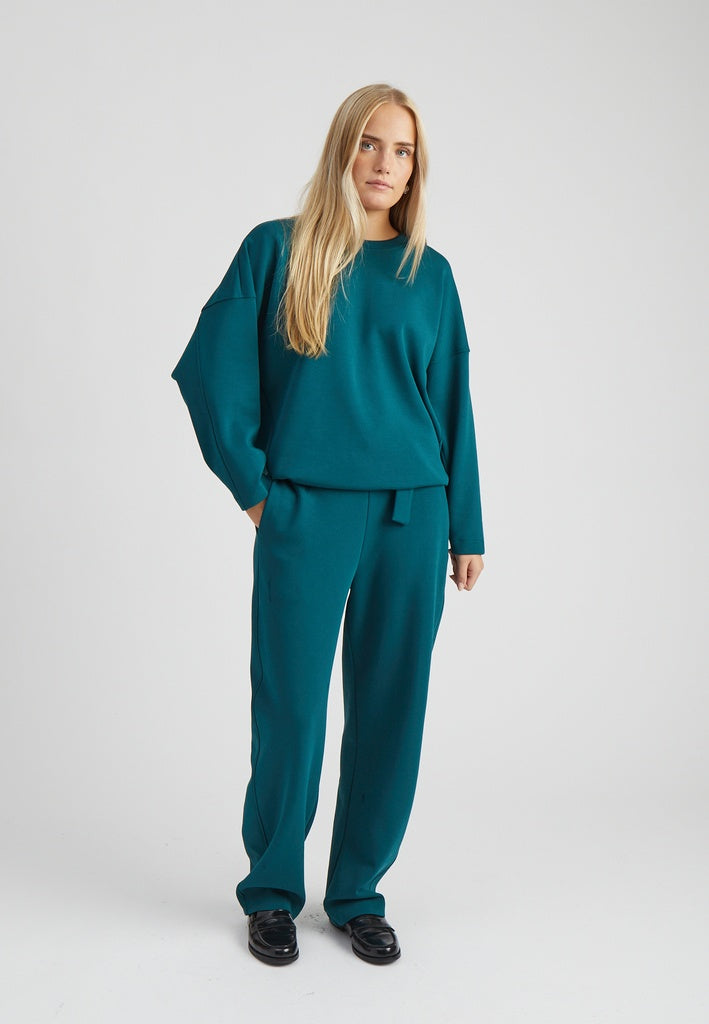 Peppercorn PCRaylene Sweat Sweatshirt 1432 Dark Sea