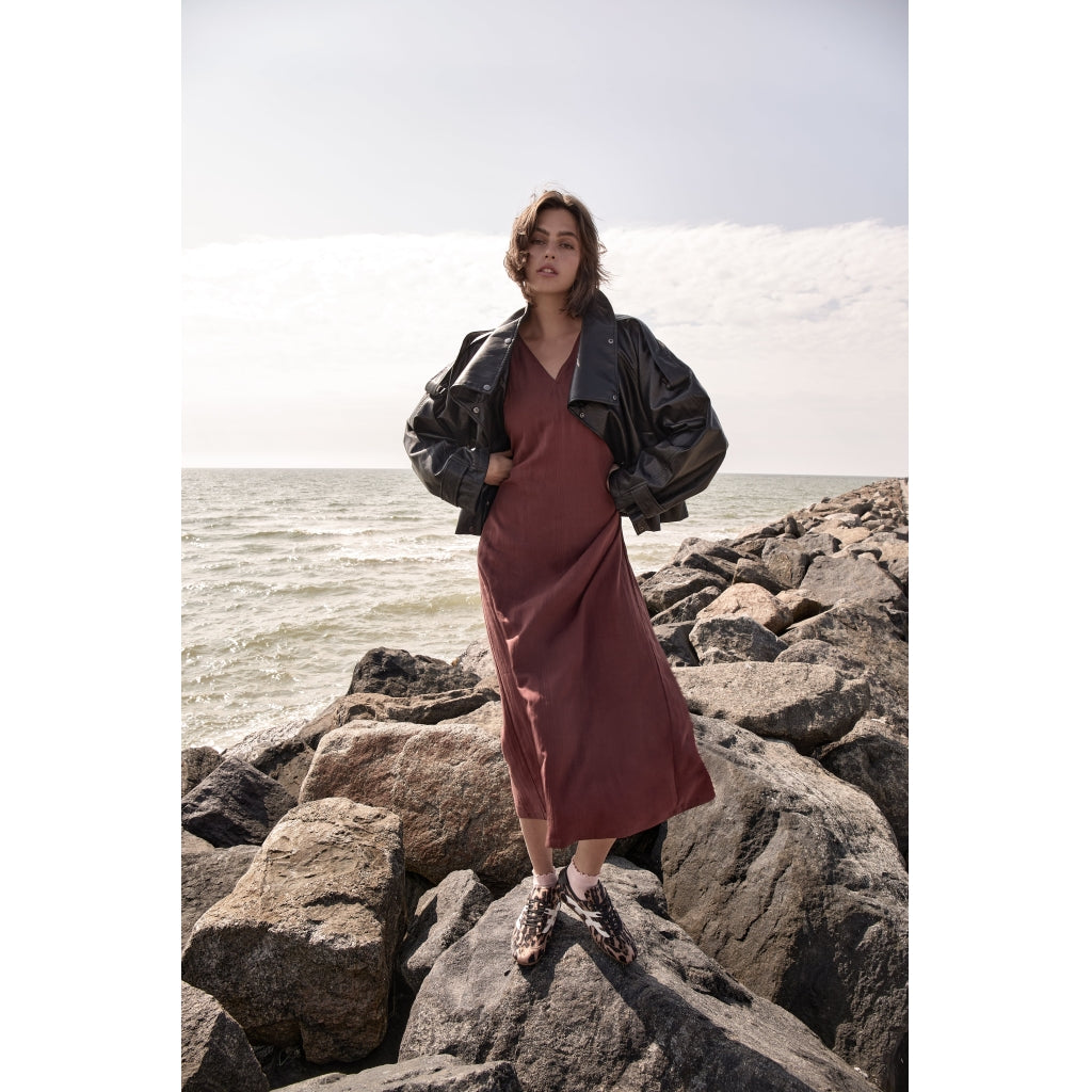 Peppercorn PCRebecca Dress Dress 1008 Maroon Red