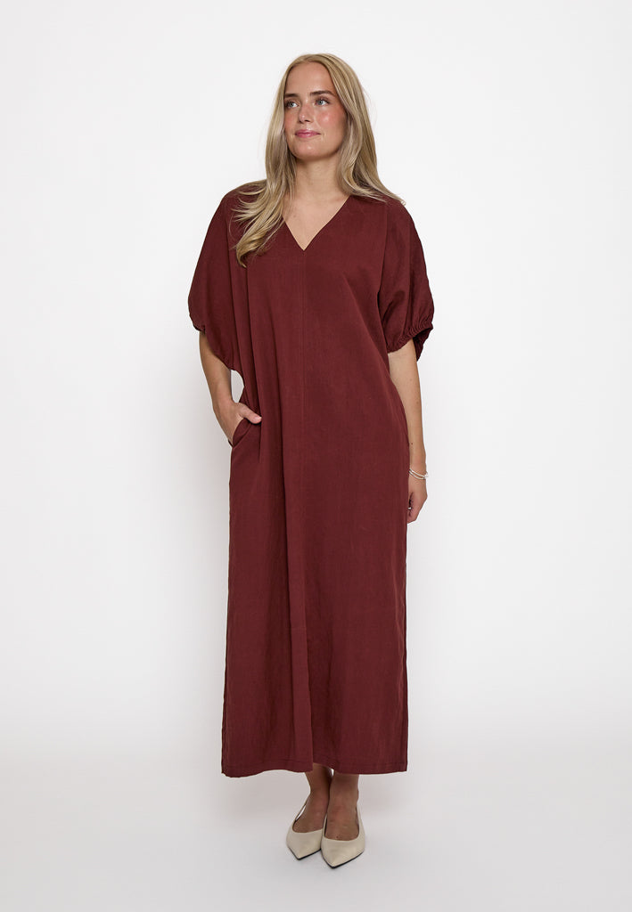 Peppercorn PCRebecca Dress Dress 1008 Maroon Red