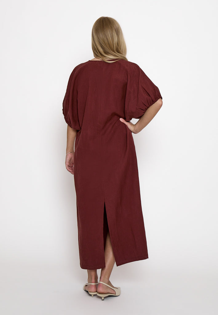 Peppercorn PCRebecca Dress Dress 1008 Maroon Red