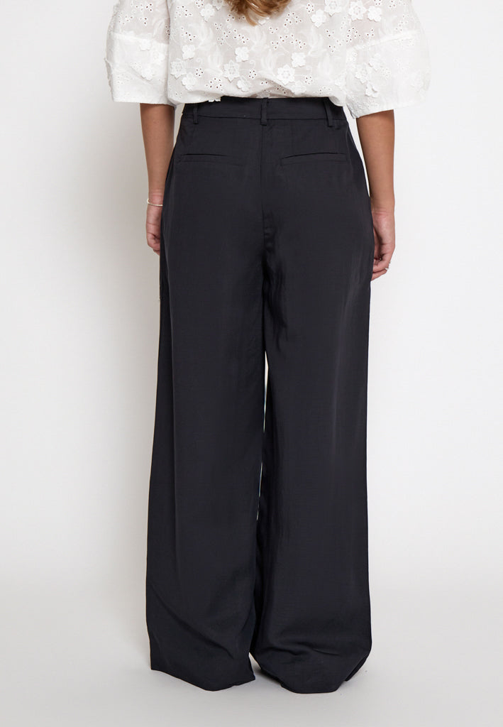 Peppercorn PCRebecca Wide Pant Pant 517 Phantom