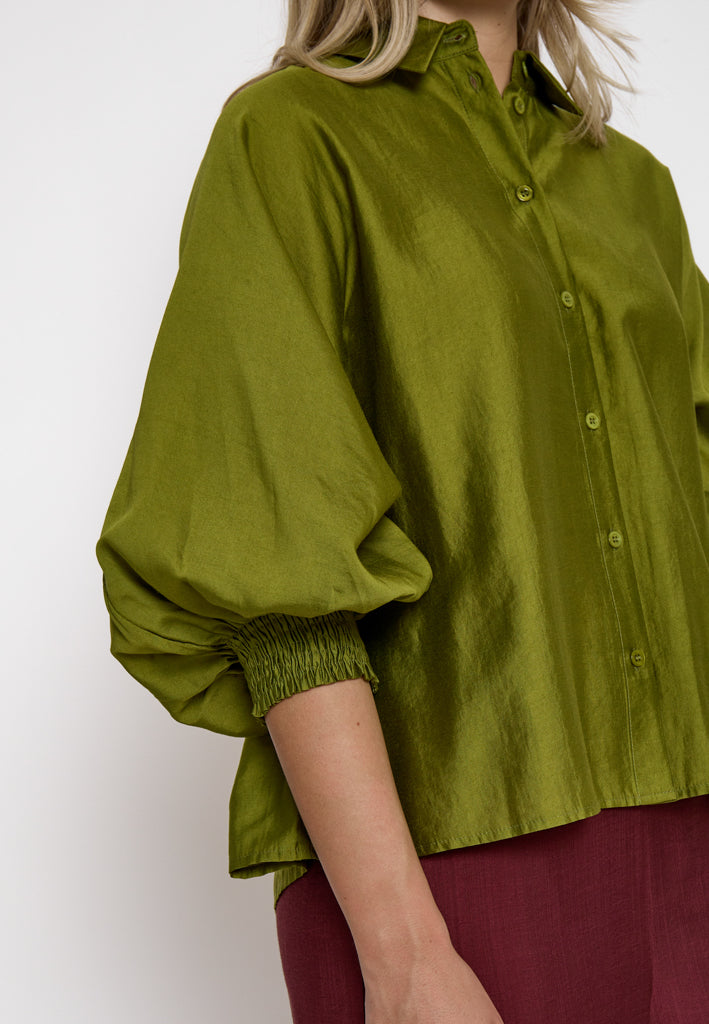 Peppercorn PCRegina Shirt Shirt 451 Calla Green