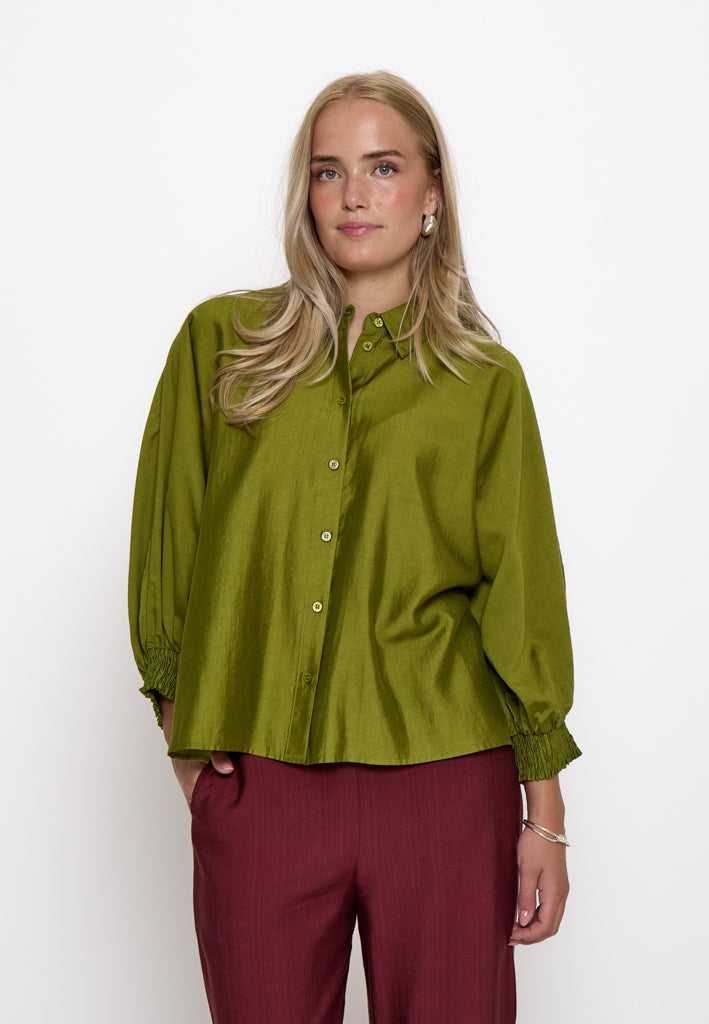 Peppercorn PCRegina Shirt Shirt 451 Calla Green