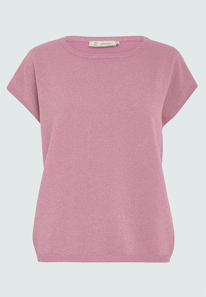 Peppercorn PCRemi Knit Top Top 4238MET Lilas