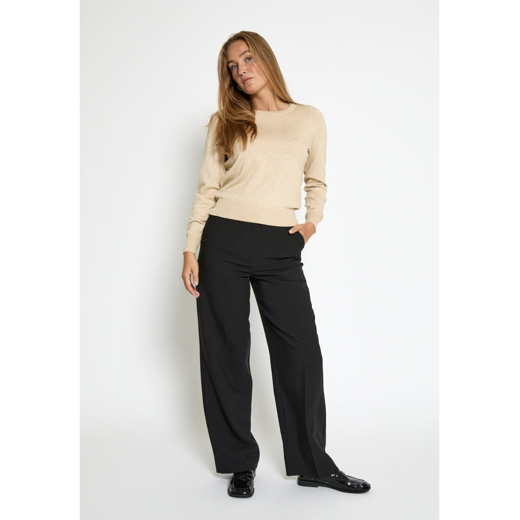 Peppercorn PCRemi Puff Pullover Pullover 0265MET Sandshell Metallic