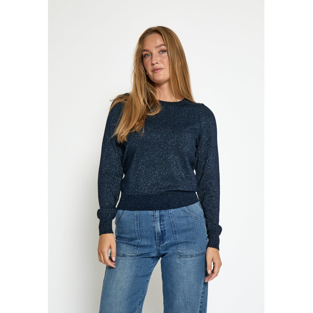 Peppercorn PCRemi Puff Pullover Pullover 2994MET Sky Captain metalic