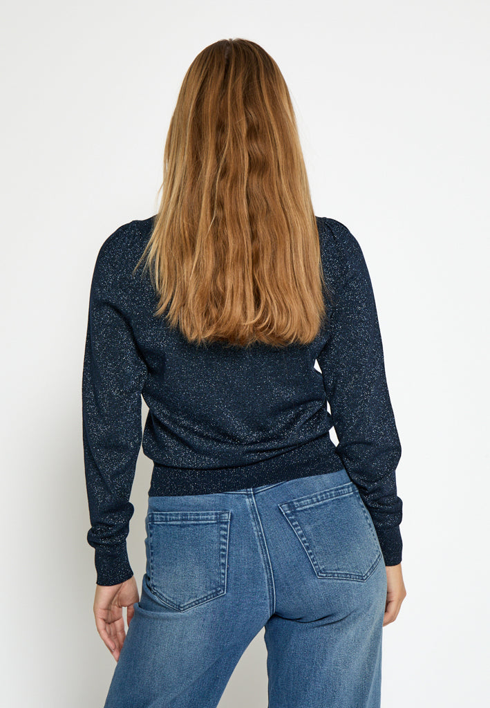 Peppercorn PCRemi Puff Pullover Pullover 5270 Black Iris