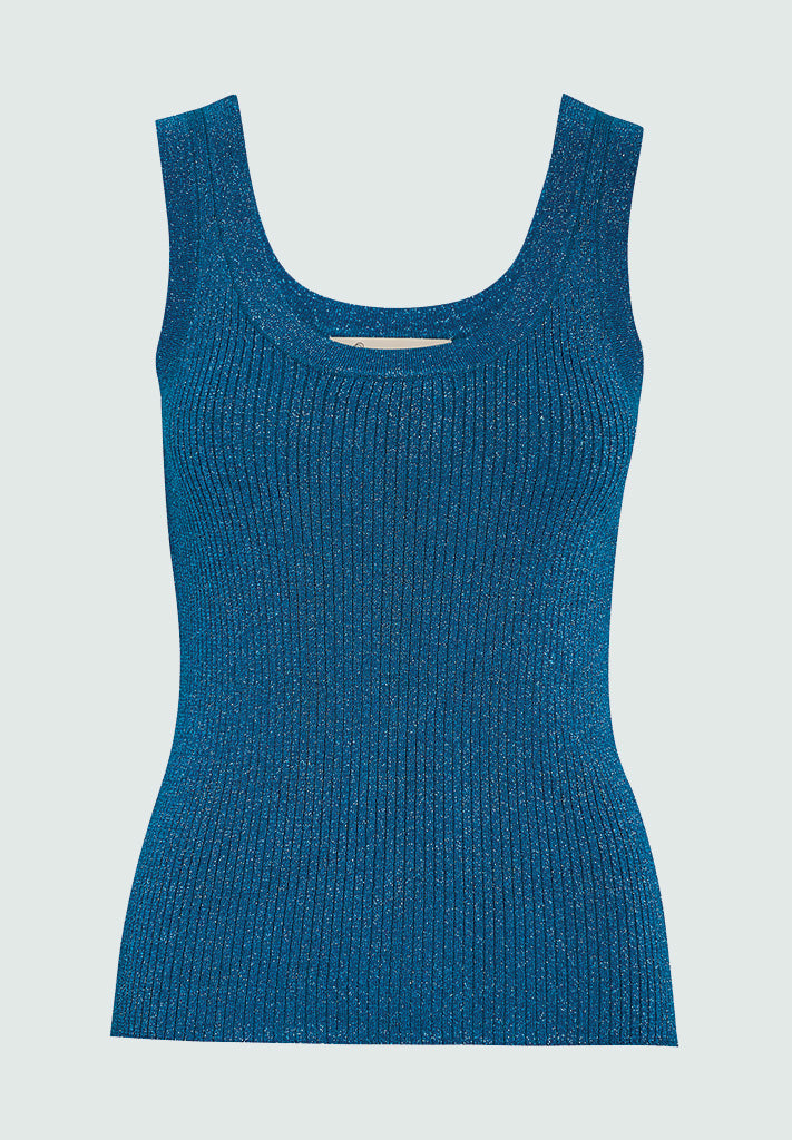 Peppercorn PCRemi Tank Top Top 2114MET Ocean Depths Mettalic