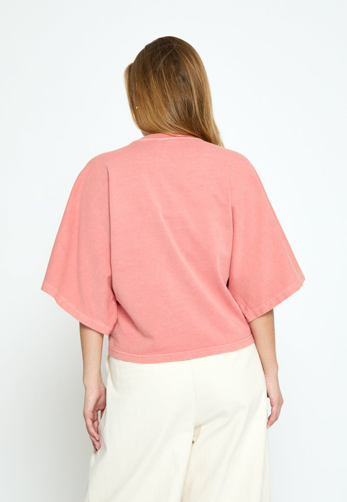 Peppercorn PCRicky T-Shirt T-Shirt 4172 Dahlia Coral