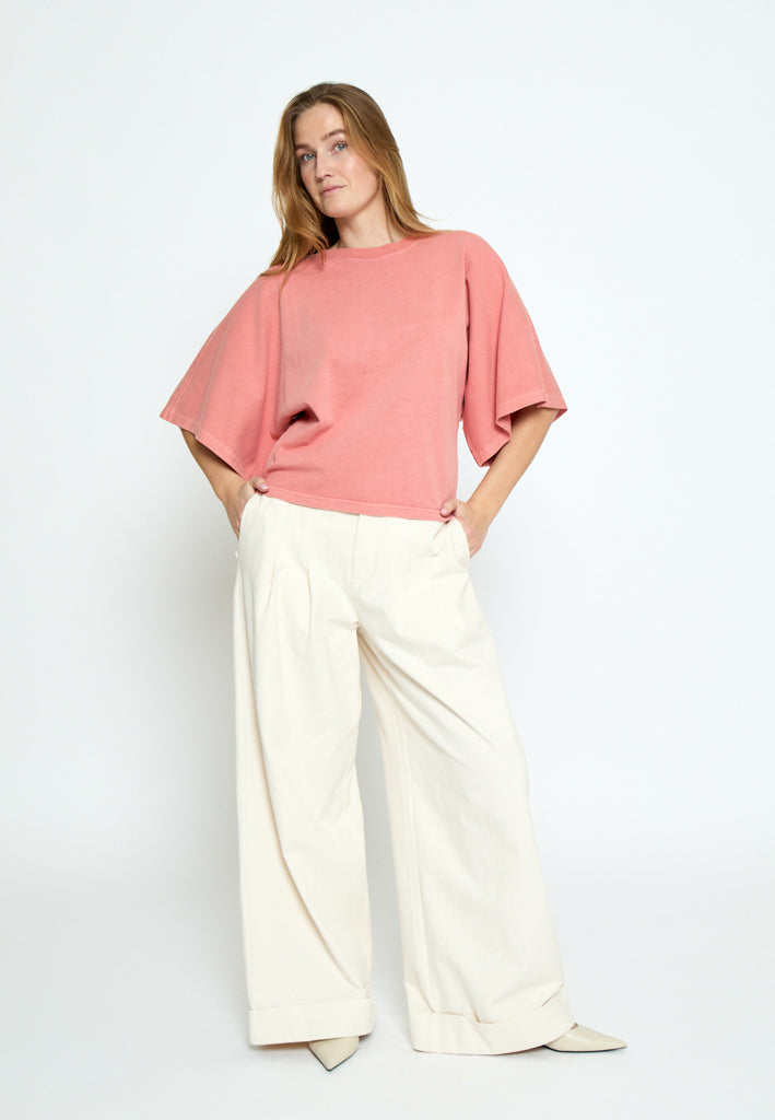 Peppercorn PCRicky T-Shirt T-Shirt 4172 Dahlia Coral