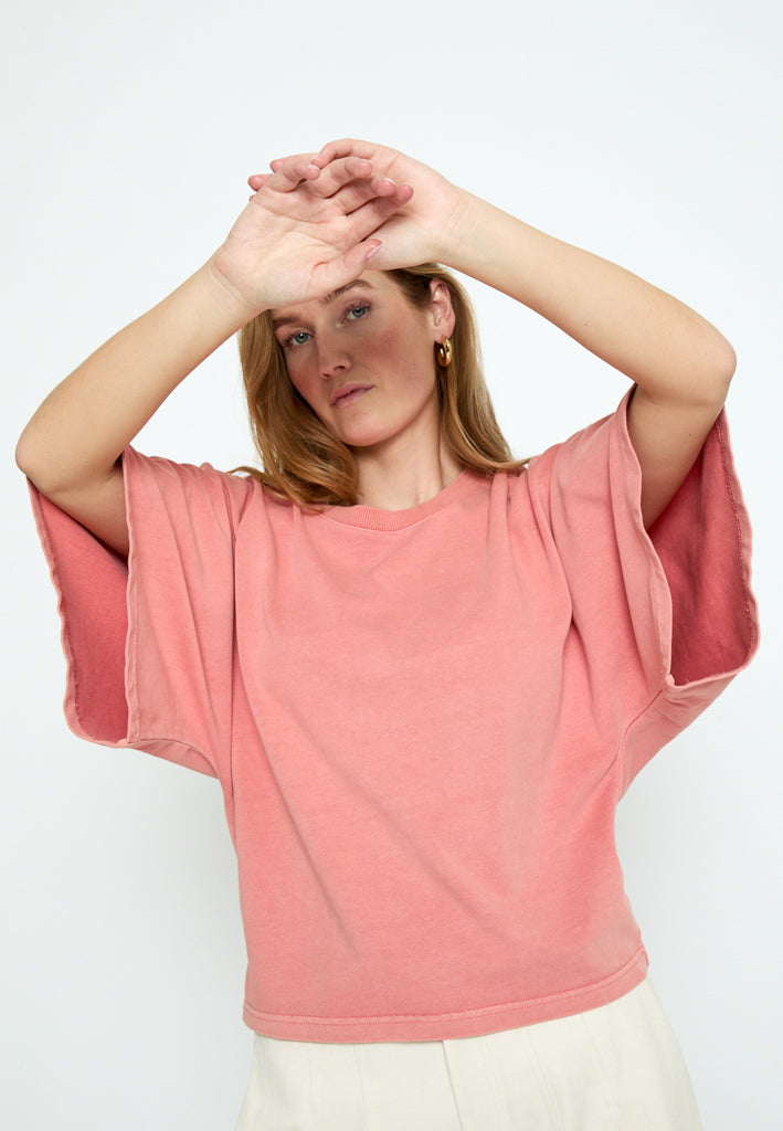 Peppercorn PCRicky T-Shirt T-Shirt 4172 Dahlia Coral