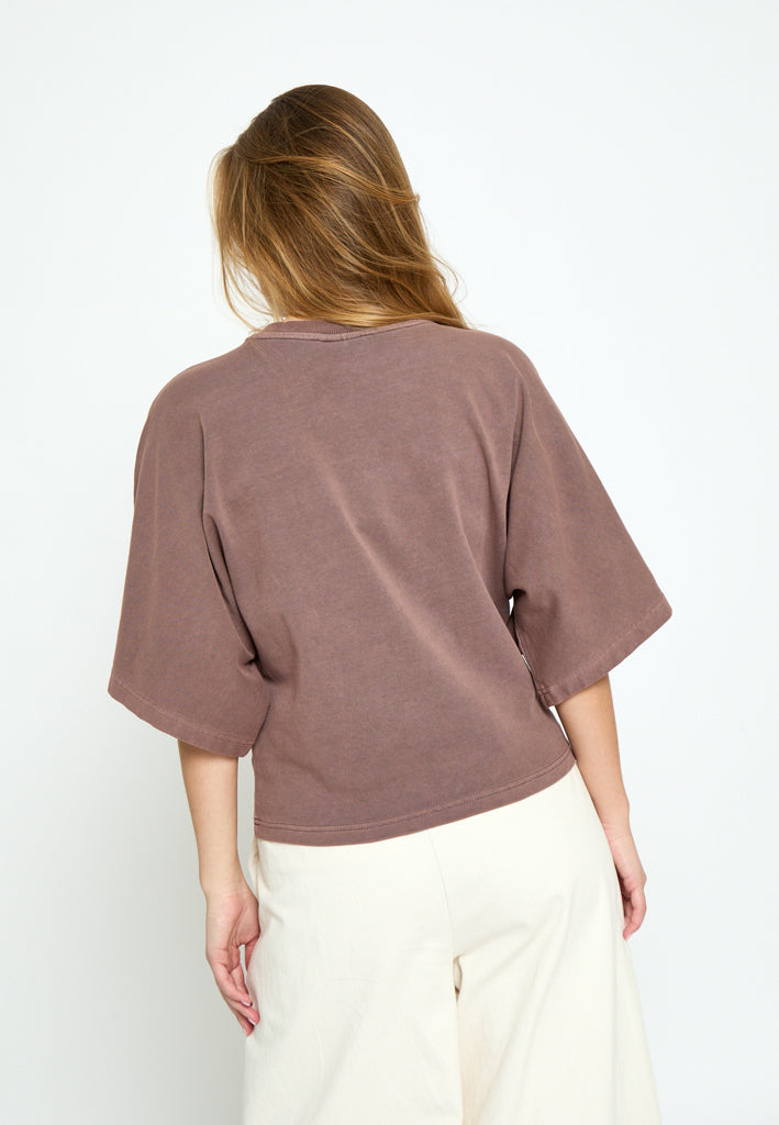 Peppercorn PCRicky T-Shirt T-Shirt 4999 Mink Brown