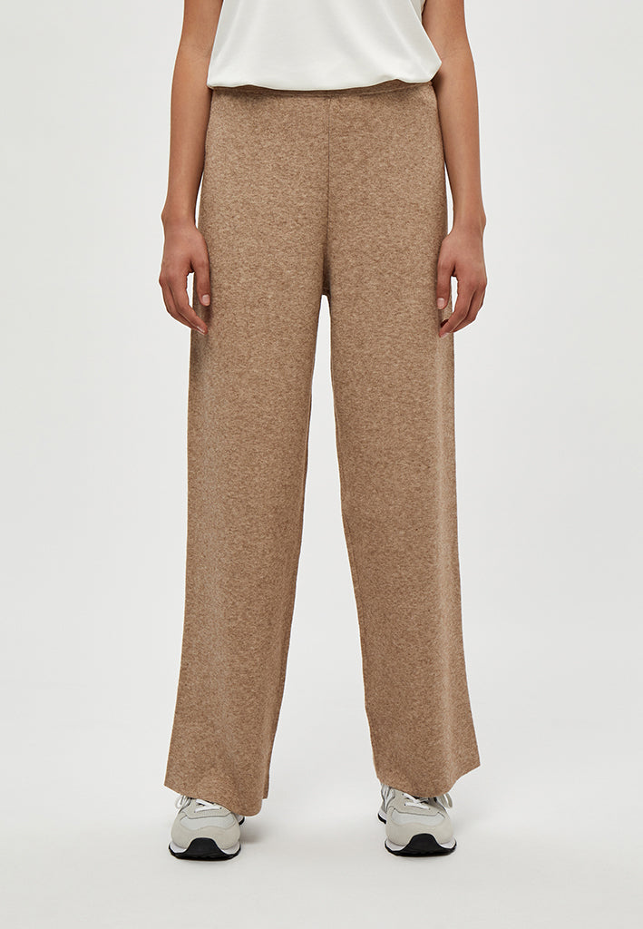 Peppercorn PCRosalia Knit Pant Pant 0273 Warm sand