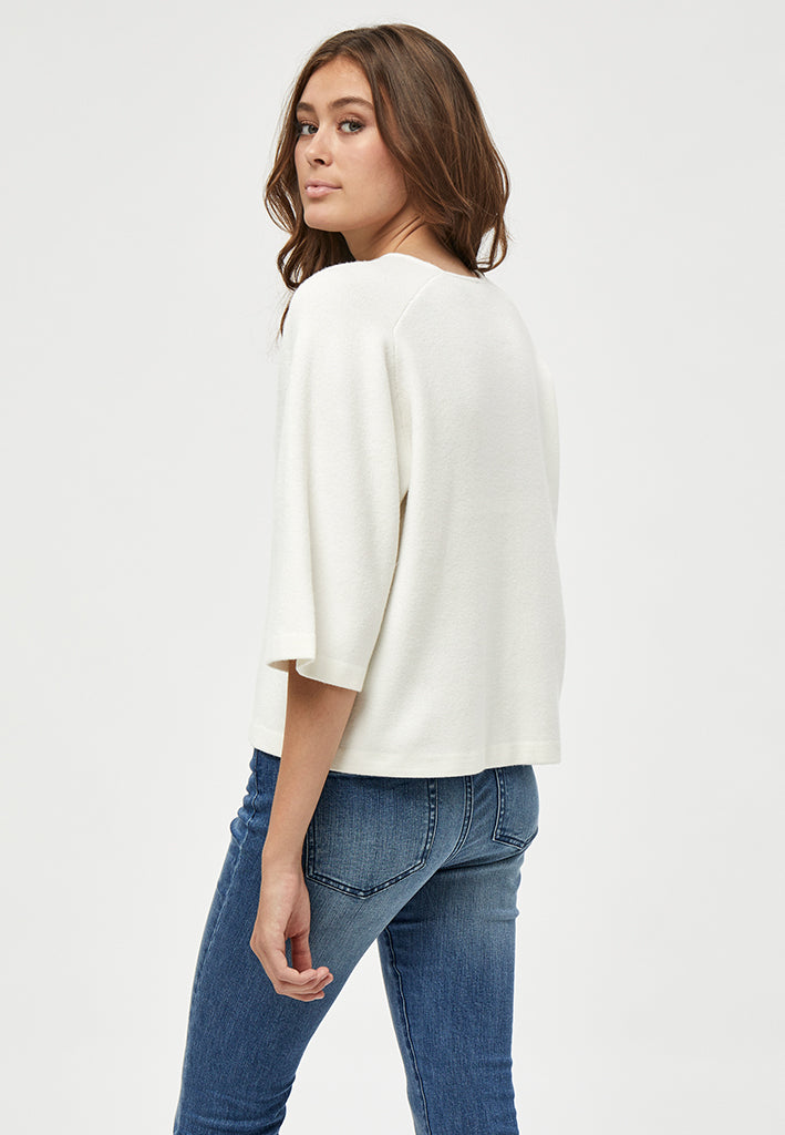 Peppercorn PCRosalia Knit Pullover Pullover 235 Cloud Dancer