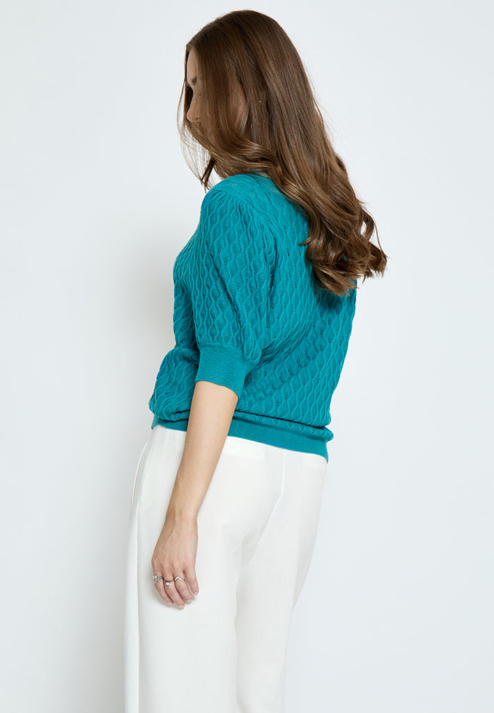 Peppercorn PCRosalia Knit T-Shirt T-Shirt 3057 Biscay Bay