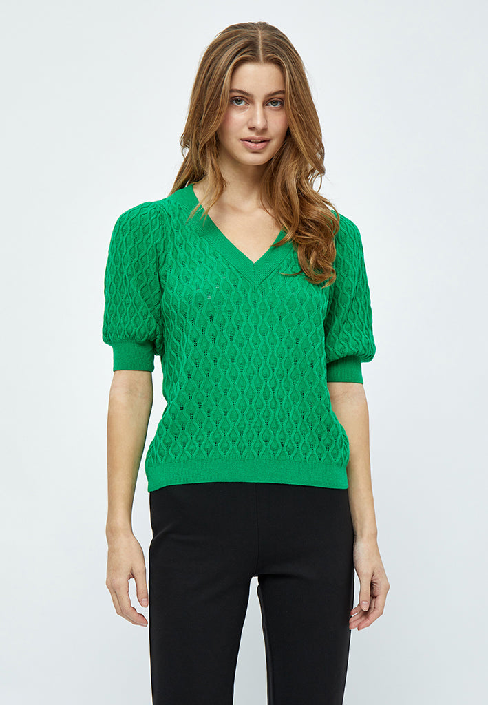Peppercorn PCRosalia Knit T-Shirt T-Shirt 3205 Bright Green