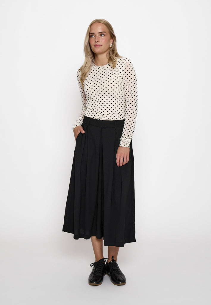 Peppercorn PCRosamund Skirtpant Skirt 9000 Black