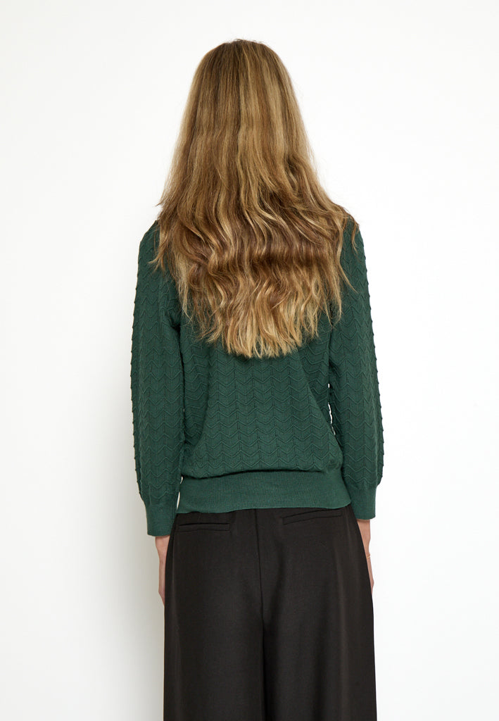 Peppercorn PCRosy 3/4 Sleeve Pullover Pullover 2114 Ocean Depths
