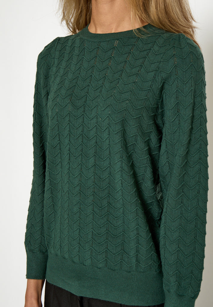Peppercorn PCRosy 3/4 Sleeve Pullover Pullover 2114 Ocean Depths