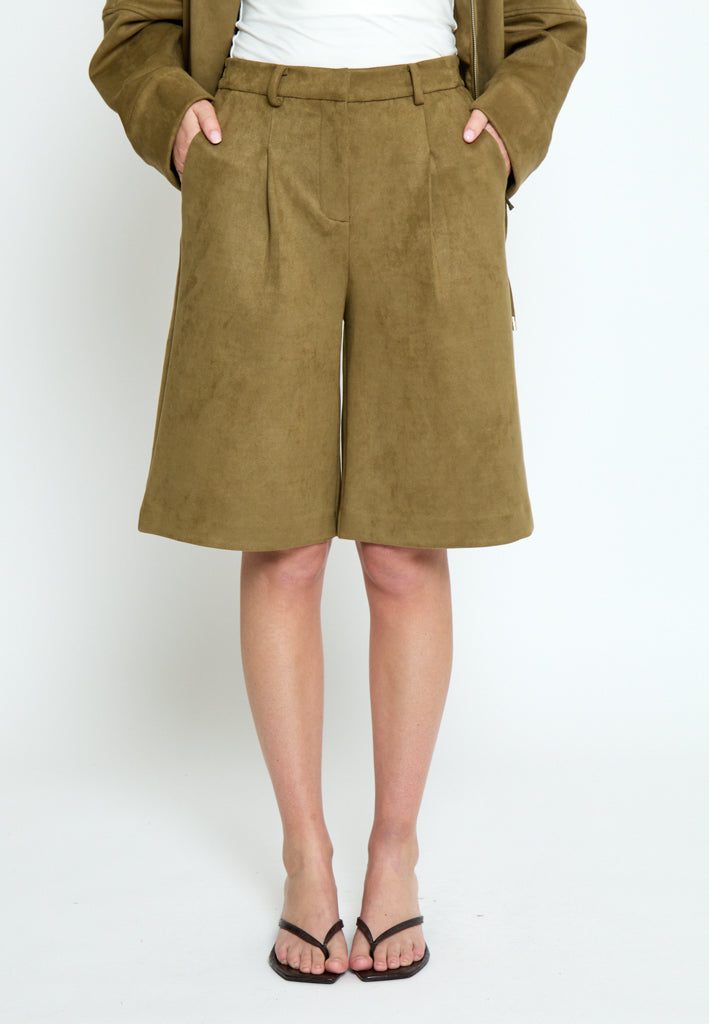 Peppercorn PCRoxanna Bermuda Shorts 6012 Kangaroo Brown