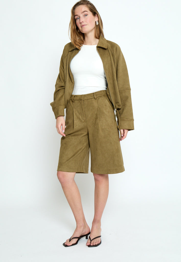 Peppercorn PCRoxanna Bermuda Shorts 6012 Kangaroo Brown