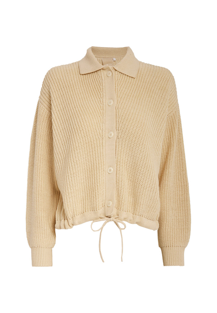 Peppercorn PCRoxy Cardigan Cardigans 0023 Seedpearl Cream